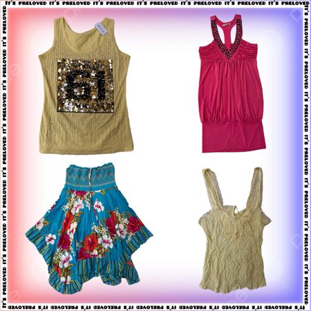 The Coachella bundle, y2k tops, skirts, dresses (SS-2259)