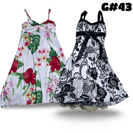 Y2k printed Dress (brands) shoreline and allson dley etc. #G43