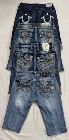 Miss me,True Religion,Rock Revival Shorts