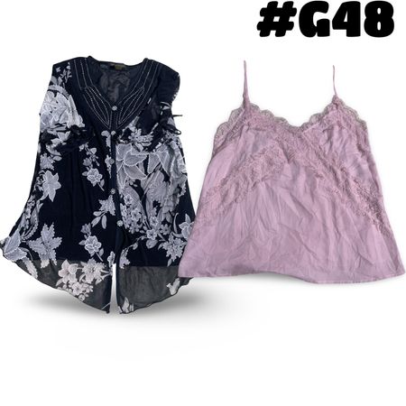 Y2K printed tops #G48