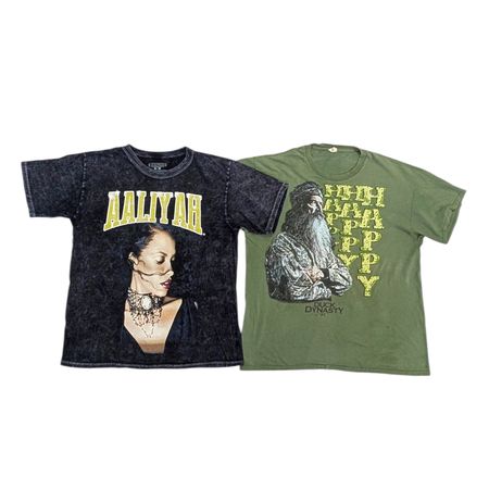 Vintage Movie Music Graphic Print Tshirts