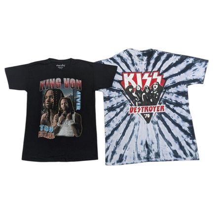 Vintage Movie Music Graphic Print Tshirts