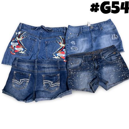 Y2K women sexy shorts (brands) rue21 and lei etc. #G54