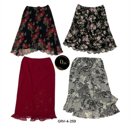 Gonna in poliestere – Vestibilità minimale, confortevole e ispirata allo streetwear (GRV-4_259)