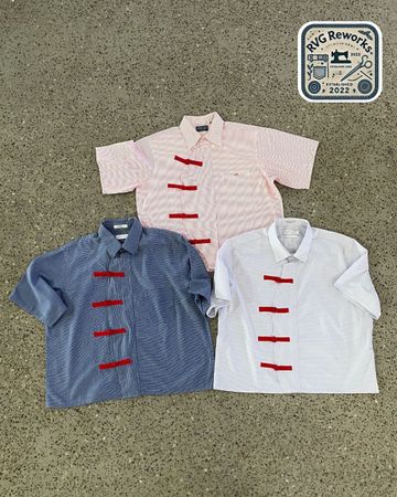 Upcycled Kimono Shirt