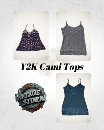 Y2K Cami Tops