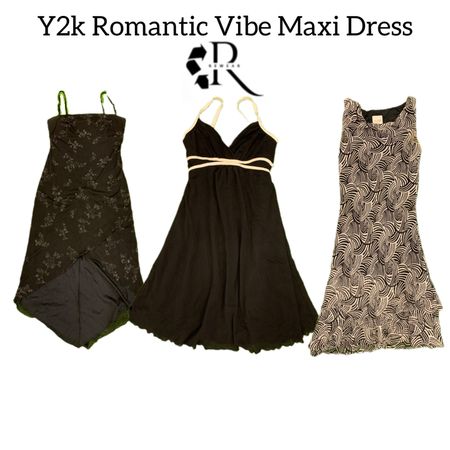 Y2K Romantic Vibe Maxi Dress 1804