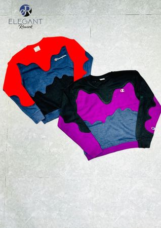 UPCYCLED Champion Sweatshirts - EVR0402