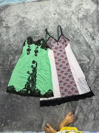 Beauitful sexy lingerie and slip dresses