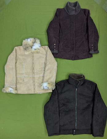 💥 RV3093 Suede Shearling Jackets