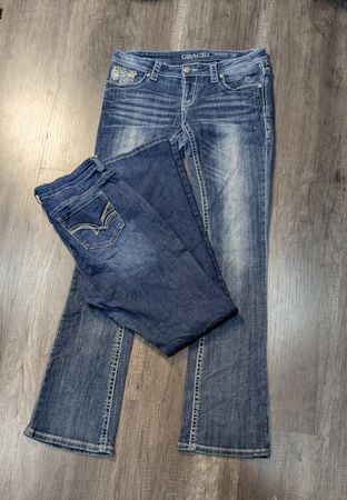 5189 / Jeans dritti e a campana senza marca