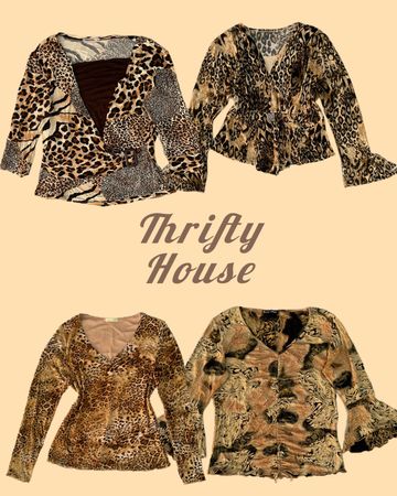 Wild Thing Wardrobe Y2k Tops(TH/349)