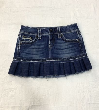 Rivisitazione Denim Mini Gonne Y2K (DV -04)