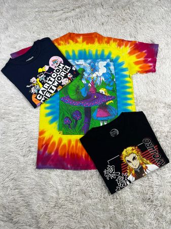 Cartoon printed t-shirts