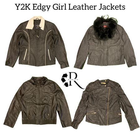 Y2K Edgy Girl Leather Jackets RW-1809