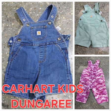 KIDS CARHART DUNGAREE