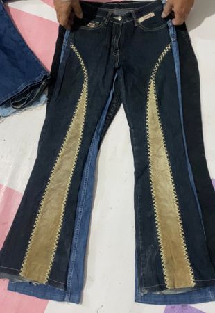 Y2k Fancy Polly Jean Pants