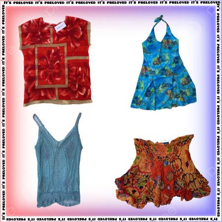 Tropical Summer Energy - tops, dresses, skirts (SS-2291)