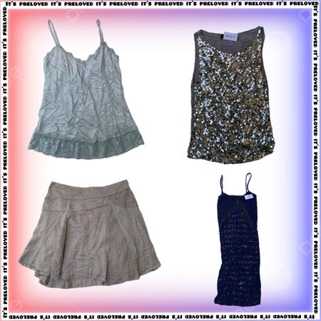 Lightning Strike Collection -tops, dresses and skirts (SS-2292)
