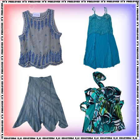 Wave Break Set - tops, dresses and skirts (SS-2293)