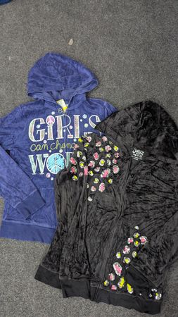 Pulls à capuche zippés pour femmes Y2K