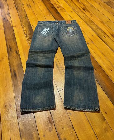 Mens Y2k Hiphop Jeans