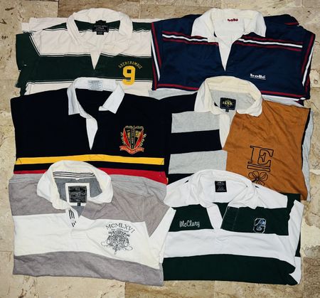 Unbranded rugby shirts bundle 109