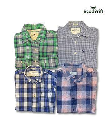 Mix Brands Button Up Shirts- Hollister,Abercrombie,Aeropostale & American eagle