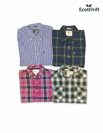 Mix Brands Button Up Shirts- Hollister, Abercrombie, Aeropostale & American Eagle