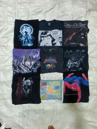 Vintage Music and printed t shirts