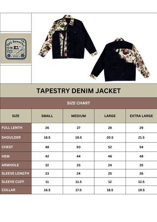 Upcycled Asymmetrical Tapestry Panel Jacket