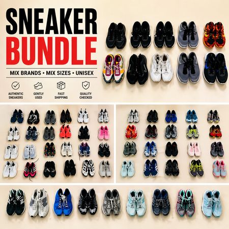 Branded Sneaker Bundle of 60 Pairs