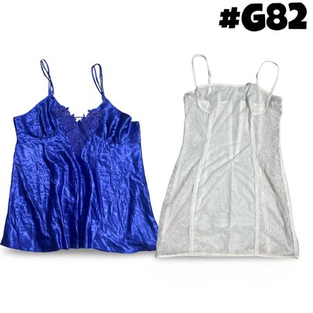 Y2K branded sleep dress (brands) Flora Nikrooz etc. #G82