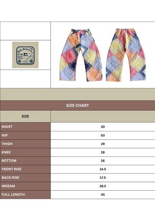 Upcycled Quilt Balloon Pants