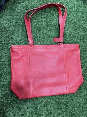 Vintage leather coach