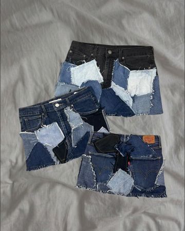 Upcycled Levi’s Denim Skirt