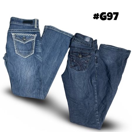Y2k embroidered and imbalance woman jeans(brand) wallflowers,laytrip included etc #G-97