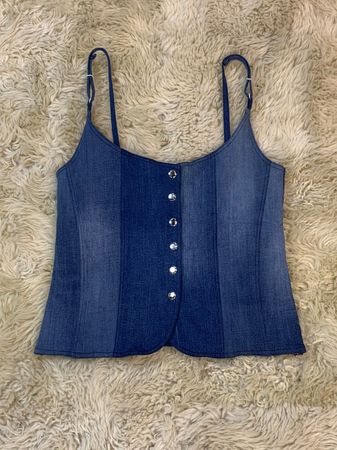 Upcycle Denim Blouse (DV -04)