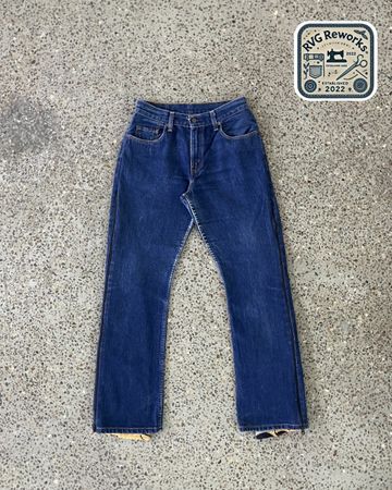 Upcycled Tapestry Panel Denim