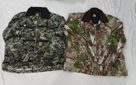 CR7720 Upcycled Carhartt Camo Jackets