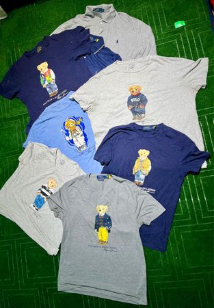 Teddy bear 🧸 t-shirt polo Ralph Lauren 10 Pcs bundle VH-002