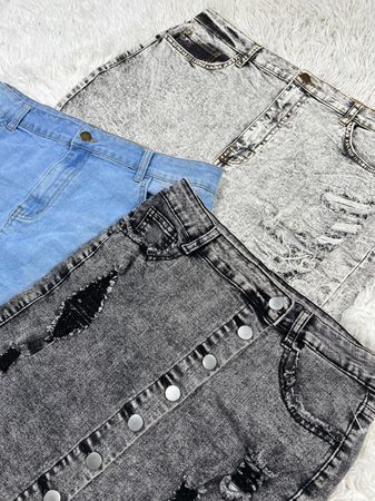 Fashion denim skirts