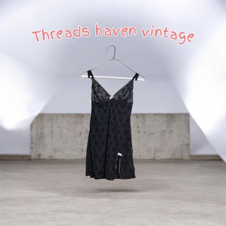 TH#082 Y2K Beaded Mini Mesh Net Dress – Statement Outfit