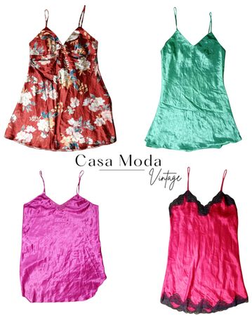 210426-4  Camisole Silk tops 15pcs