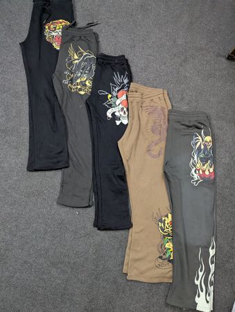 Ed Hardy Trousers, Mixed Collection, (Ed-035), 10 pcs