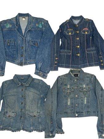Y2K Denim jacket | V-T428