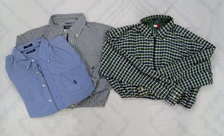 CR7733 Chemises Mixtes de Marque Upcyclées