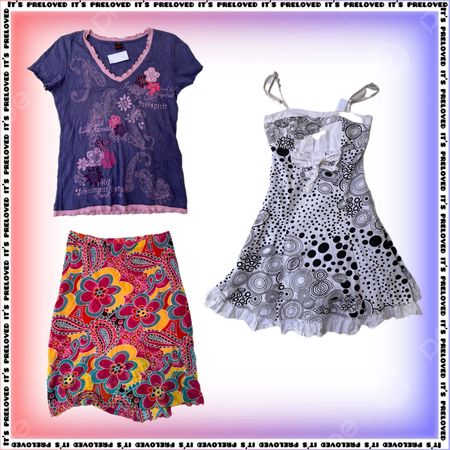 Retro Remix Set - tops, dresses, skirts (SS-2267)