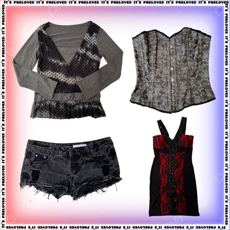 Retro Remix Set - tops, dresses, skirts (SS-2268)