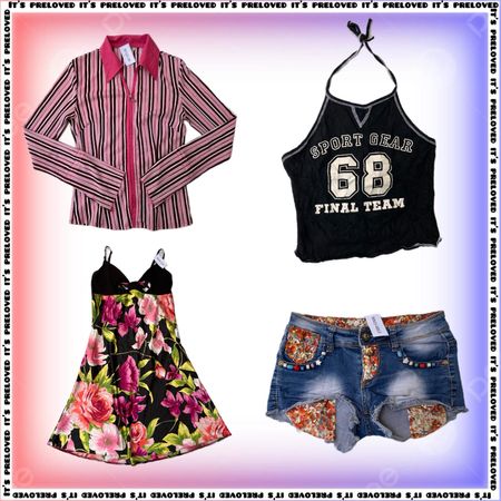 Tumblr Era Set - tops, dresses, skirts (SS-2270)
